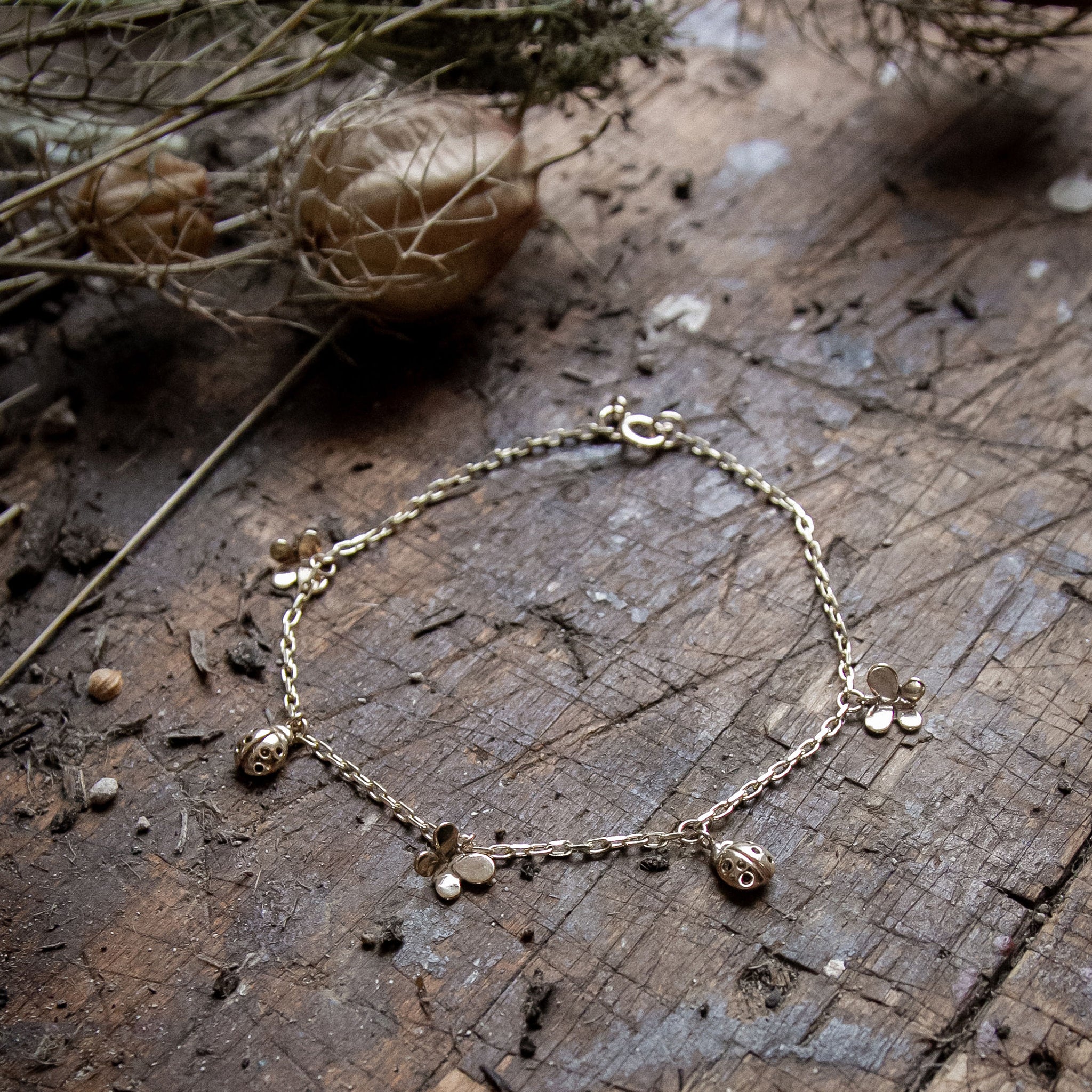 Ellen Lou Gardening Jewellery Bugs Bracelet