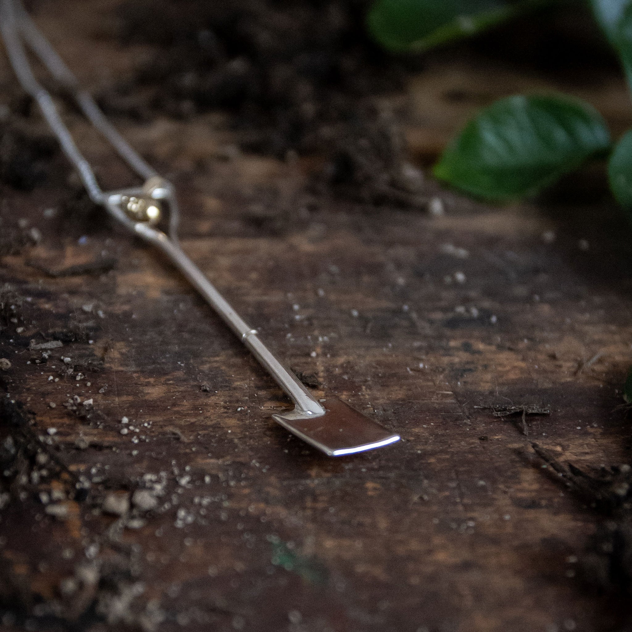 Ellen Lou Gardening Jewellery Border Spade Necklace