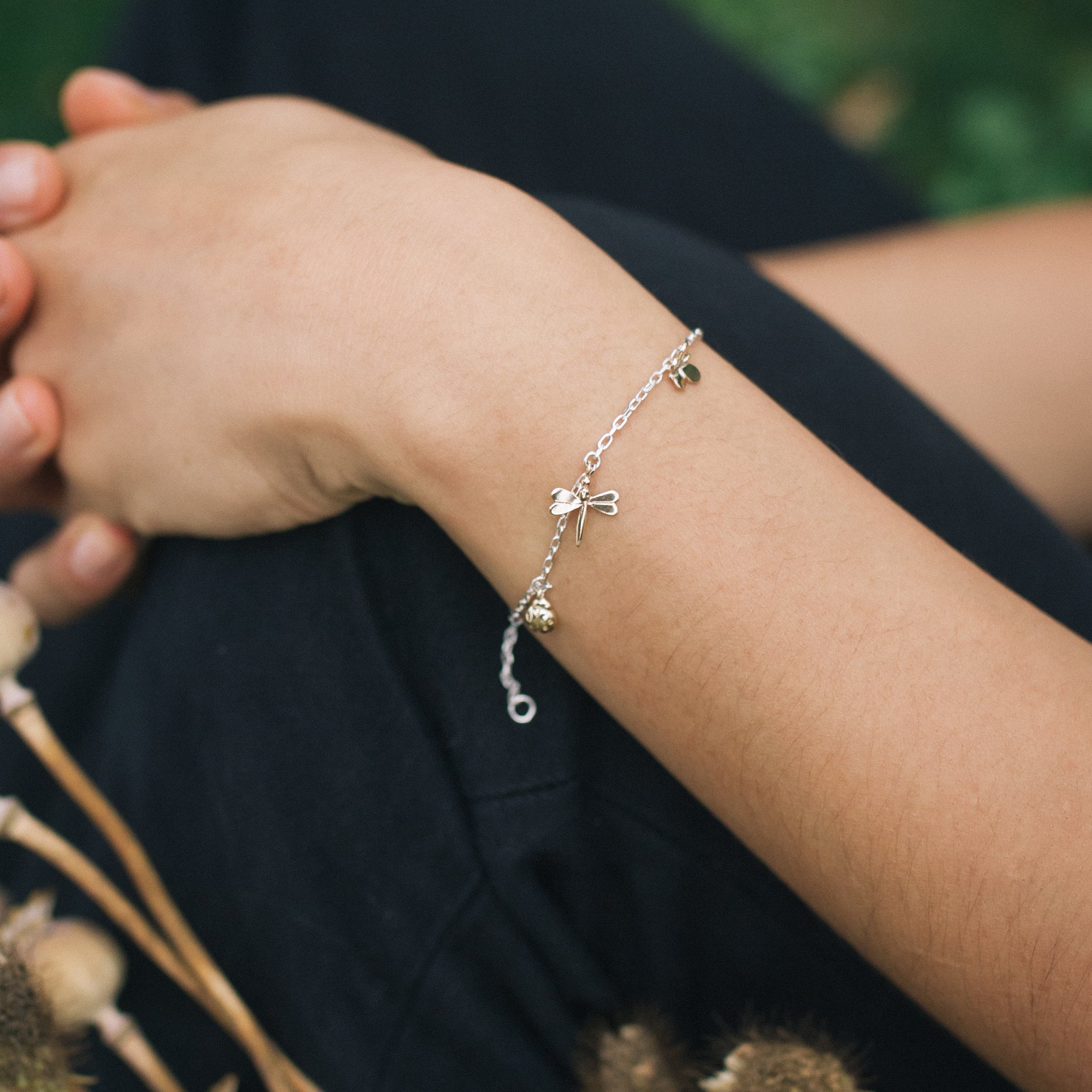 Ellen Lou Gardening Jewellery Bugs Bracelet