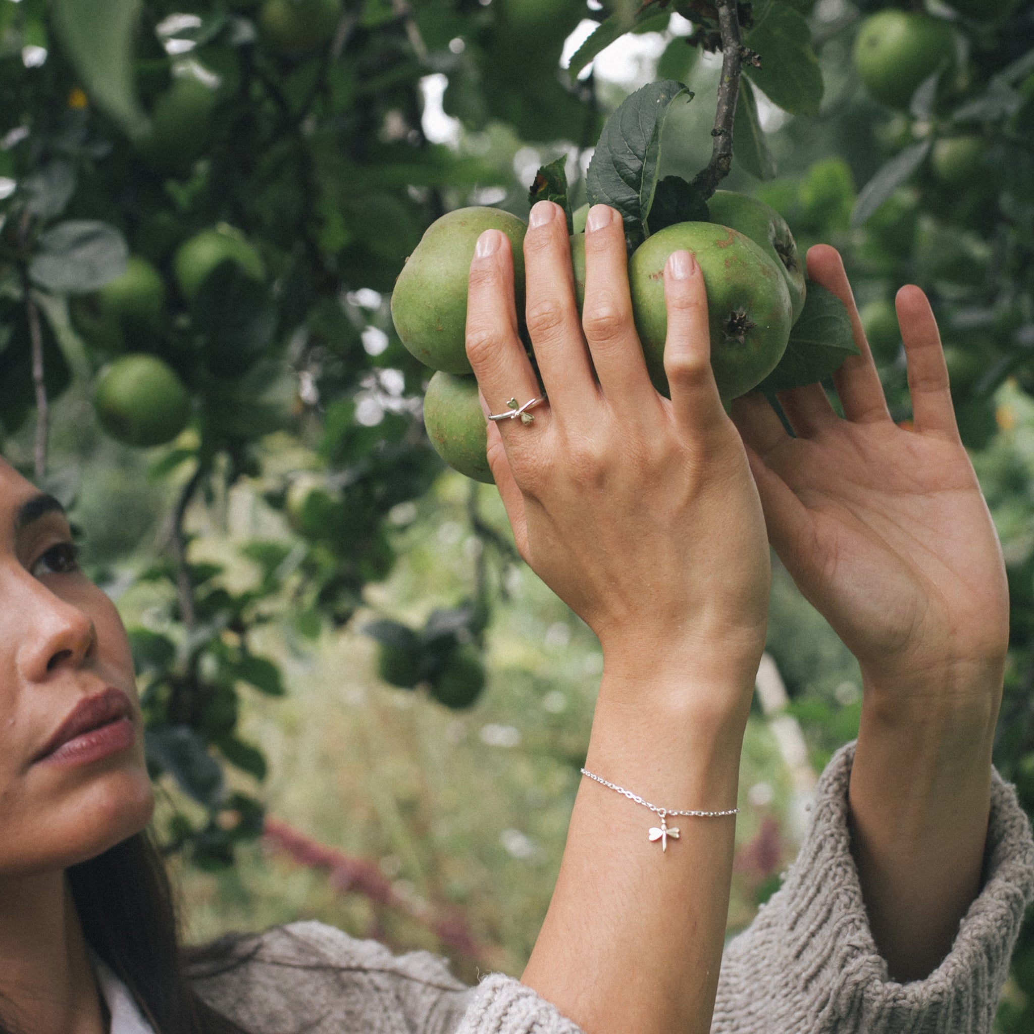 Ellen Lou Gardening Jewellery Damselfly Bracelet