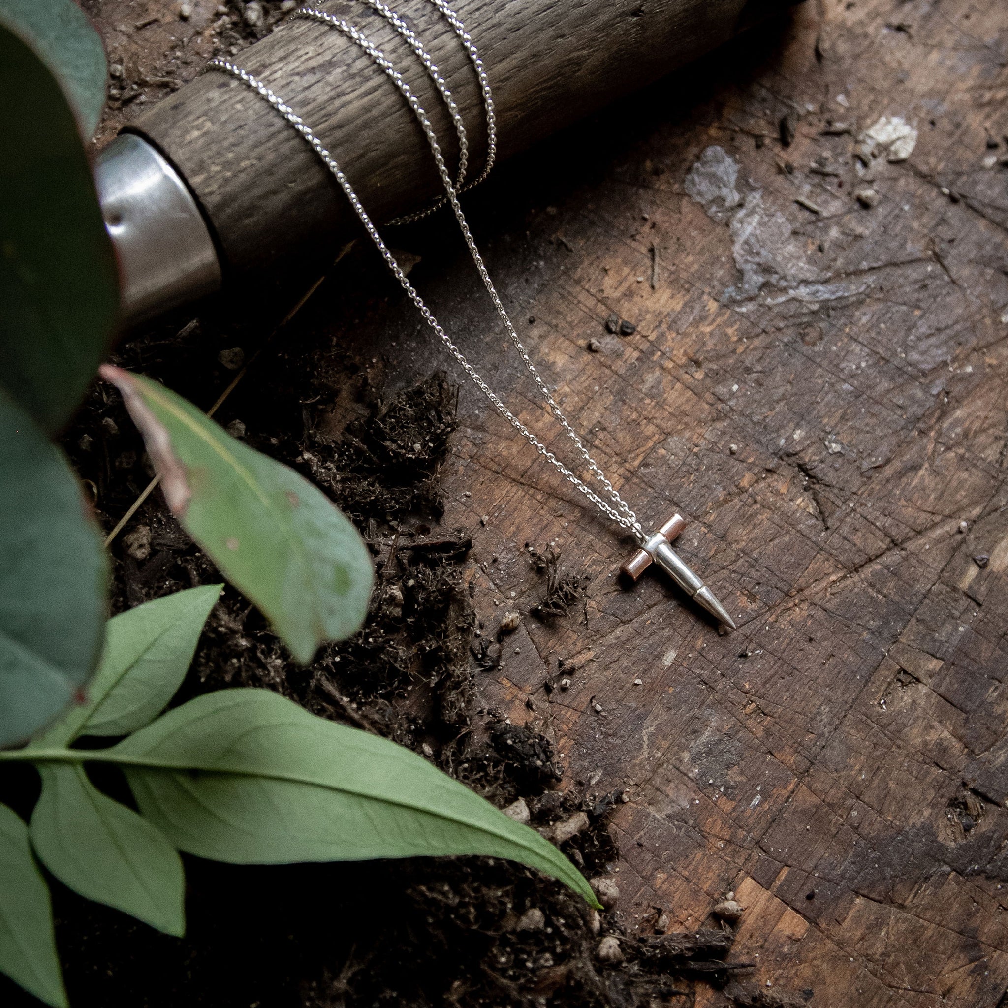 Ellen Lou Gardening Jewellery Dibber Necklace