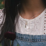 Ellen Lou Gardening Jewellery Hand Fork Necklace