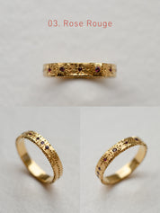 Cadence No. 1 Slimline – 9ct Gold Birthstone Ring