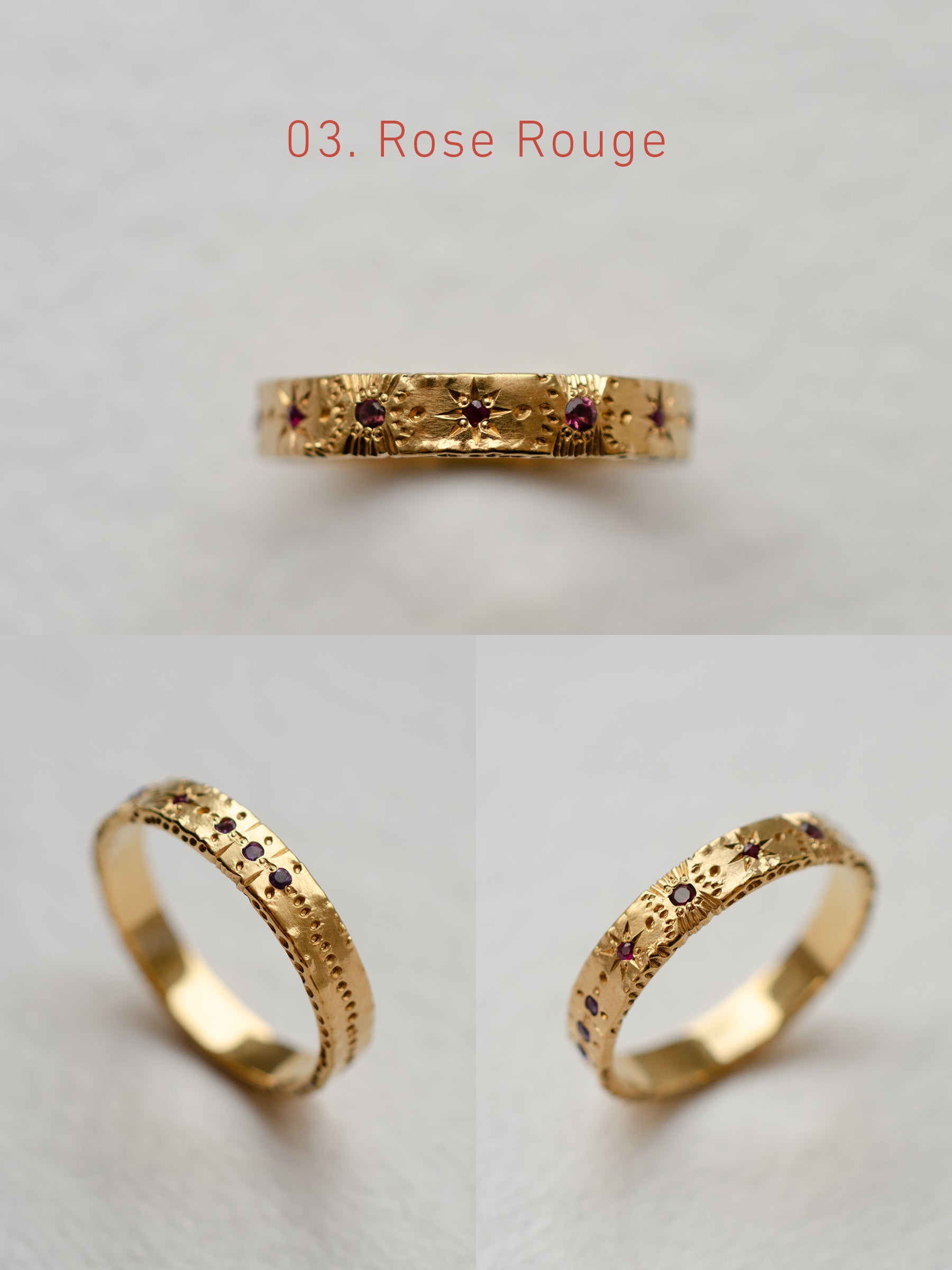 Cadence No. 1 Slimline – 9ct Gold Birthstone Ring