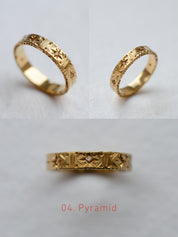Cadence No. 1 Slimline – 9ct Gold Birthstone Ring