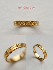 Cadence No. 1 Slimline – 9ct Gold Birthstone Ring