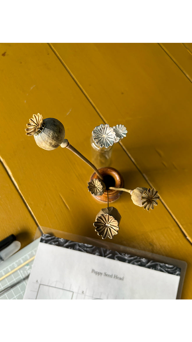 Poppy Seed Head - Autumn Wax Carving Workshop | 25th September | Ludlow