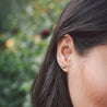 Ellen Lou Gardening Jewellery Ladybird Stud Earrings