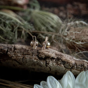 Ellen Lou Gardening Jewellery 9ct Bumble Bee Stud Earrings