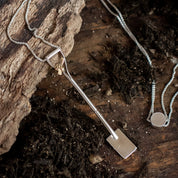 Ellen Lou Gardening Jewellery Border Spade Necklace