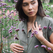 Ellen Lou Gardening Jewellery Bumble Bee Necklace