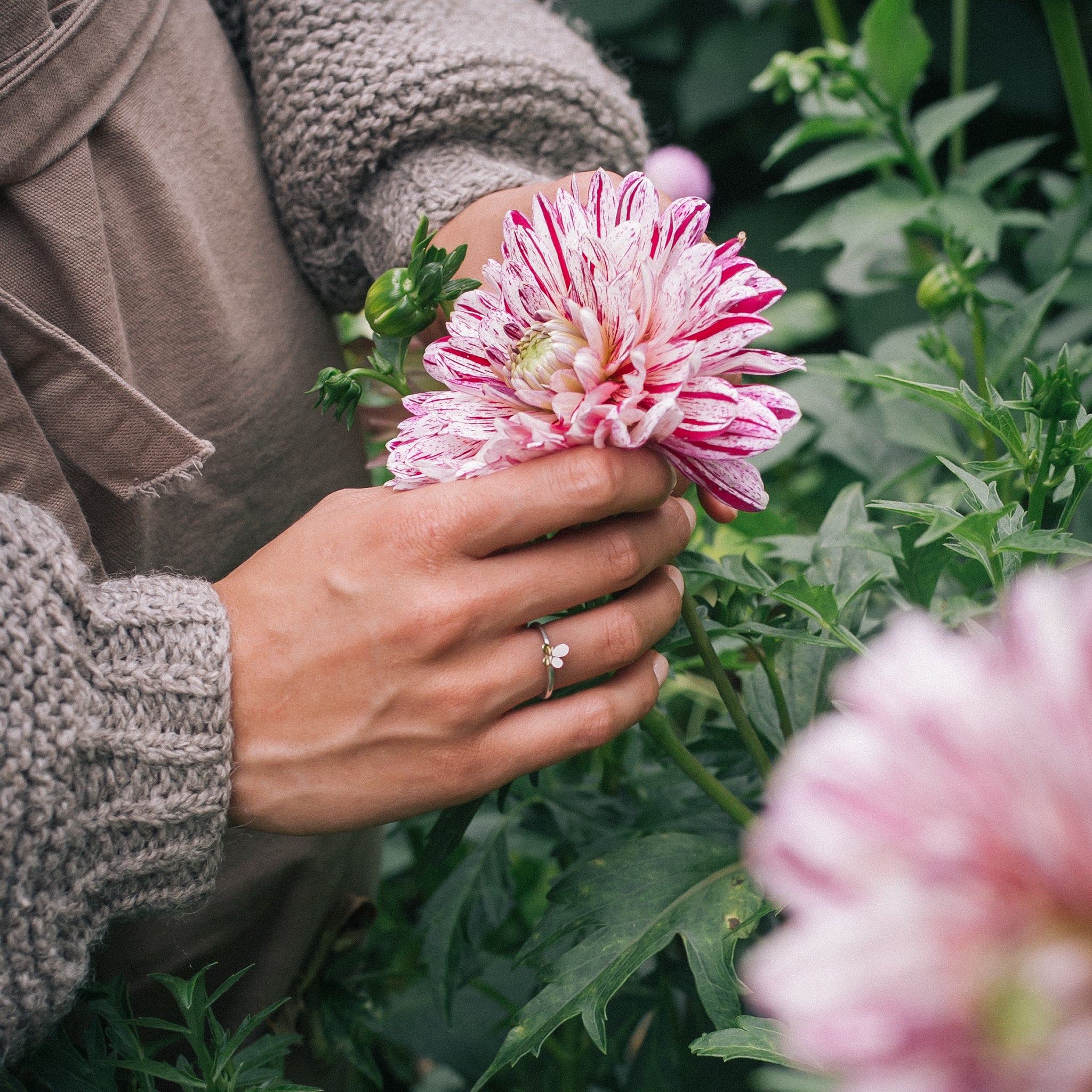 Ellen Lou Gardening Jewellery Butterfly Ring