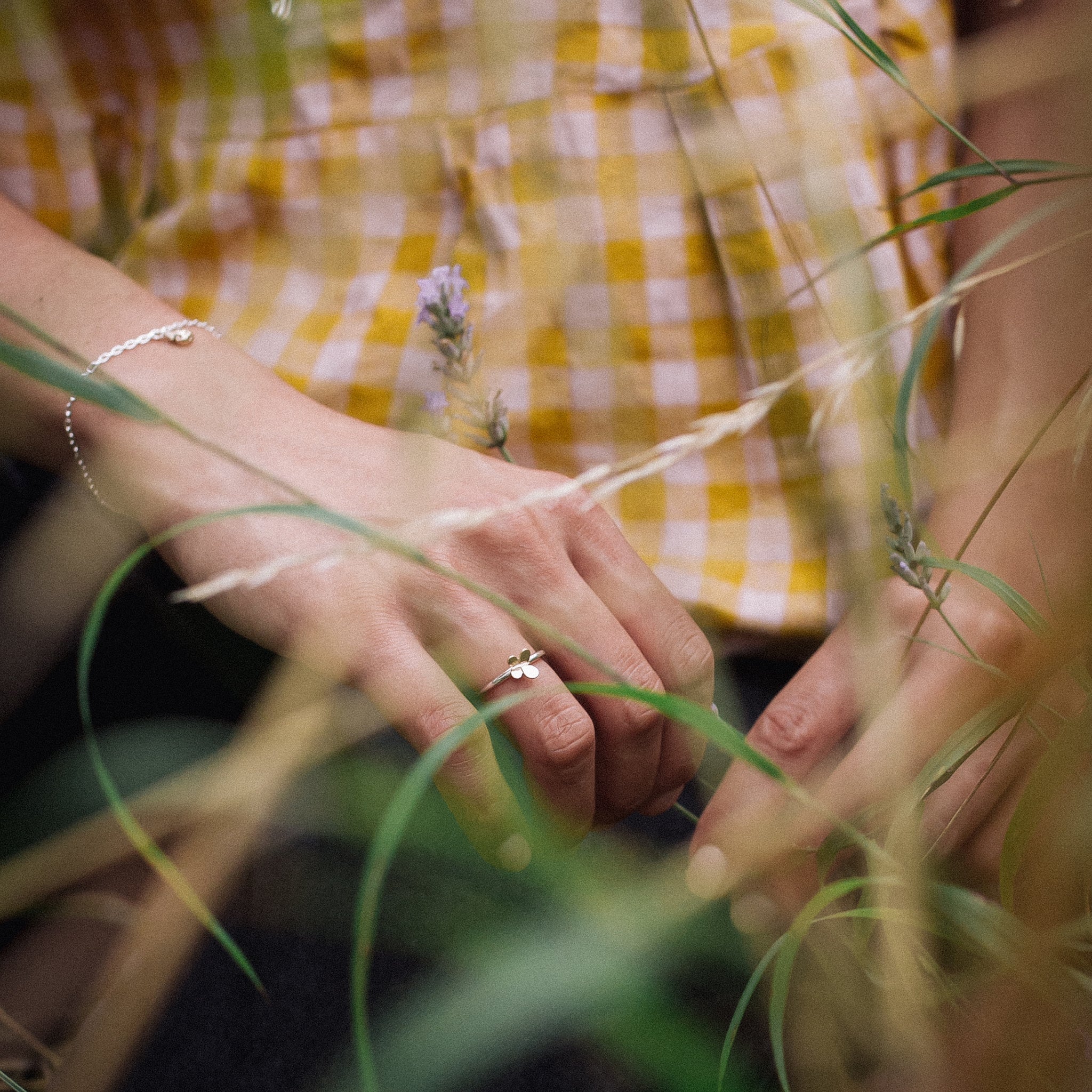 Ellen Lou Gardening Jewellery Butterfly Ring