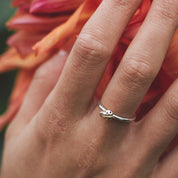 Ellen Lou Gardening Jewellery Ladybird Ring