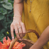 Ellen Lou Gardening Jewellery Ladybird Ring