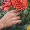 Ellen Lou Gardening Jewellery Ladybird Ring