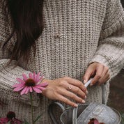 Ellen Lou Gardening Jewellery 9ct Rose Gold Watering Can Necklace