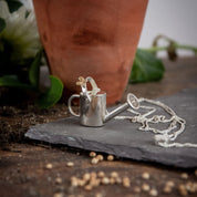 Ellen Lou Gardening Jewellery Waterfall Watering Can Necklace