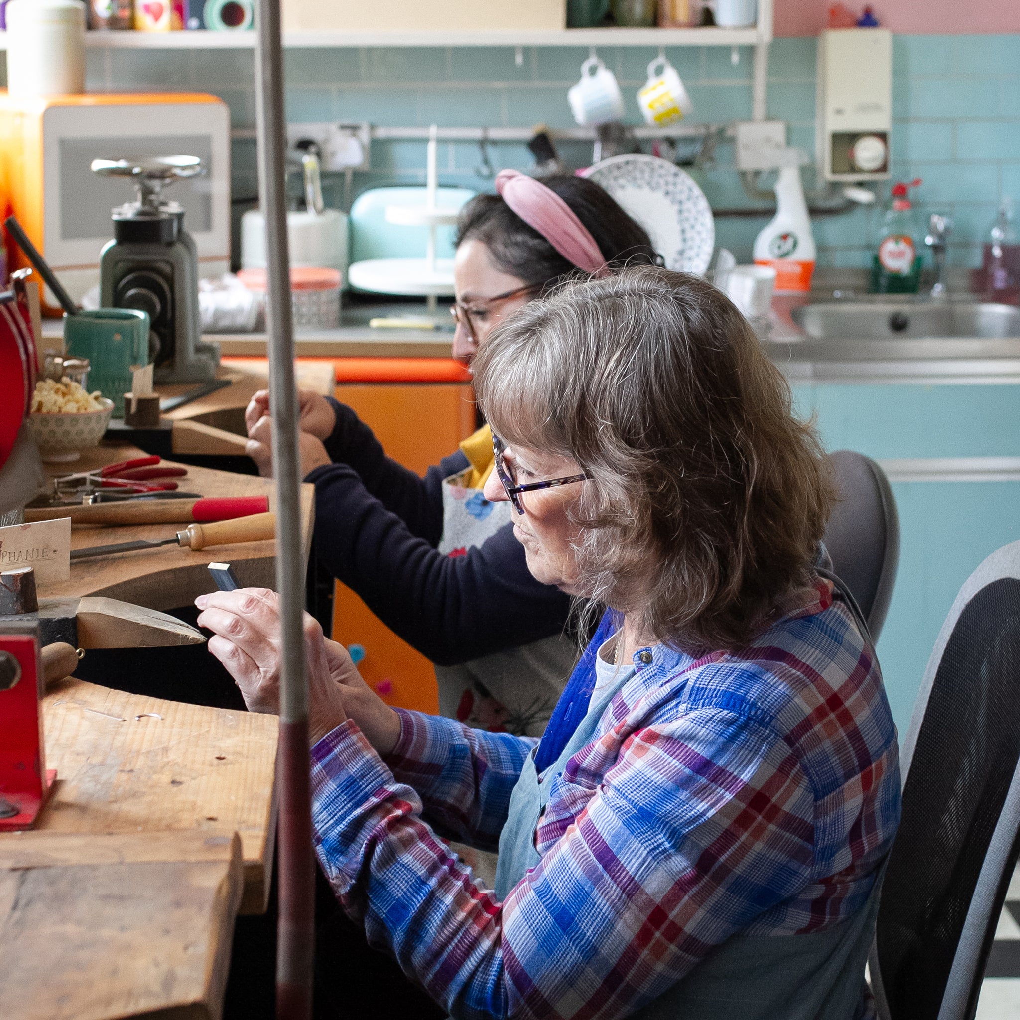 Ellen Lou Watering Can One Day Silver Workshop