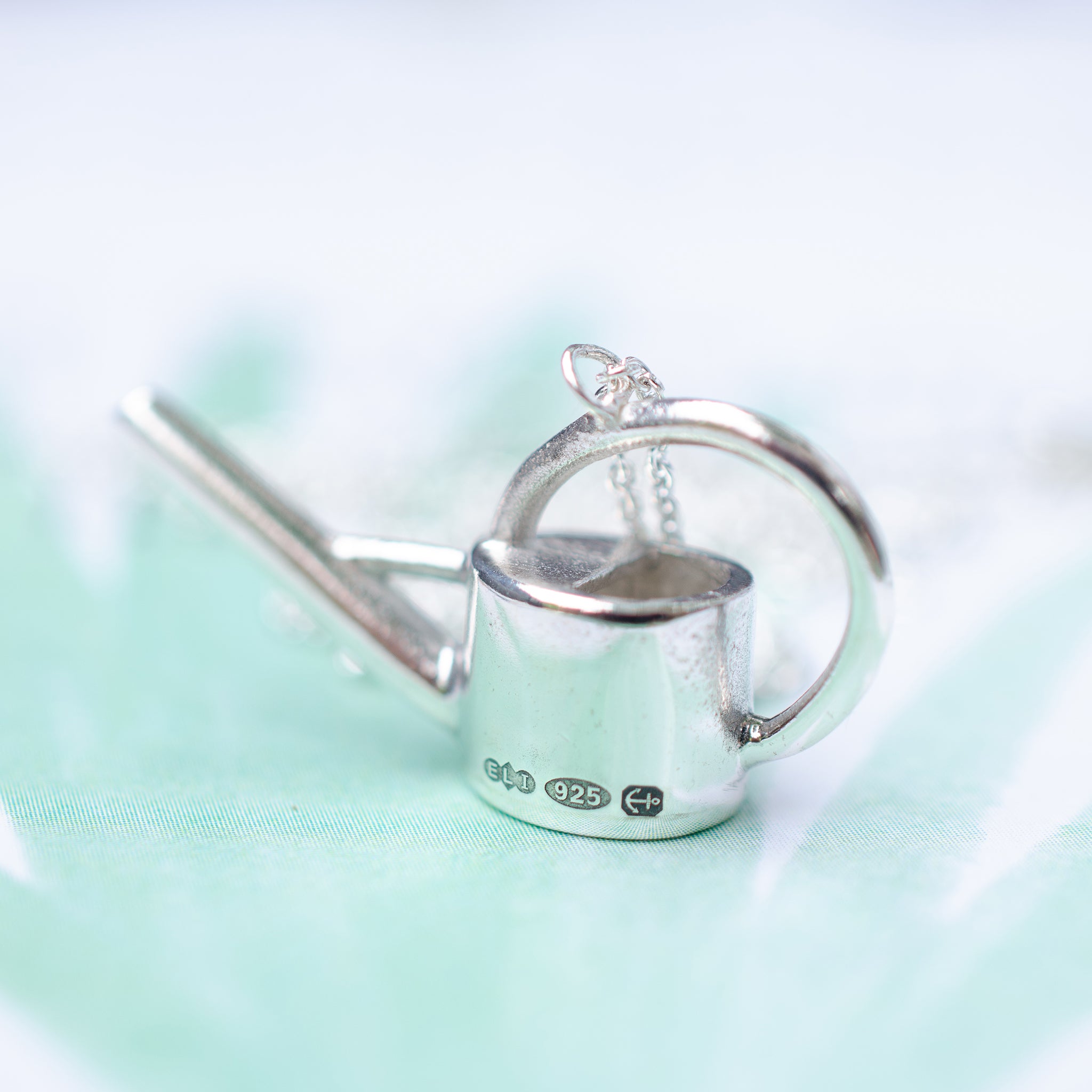 Ellen Lou Gardening Jewellery Indoor Watering Can Necklace